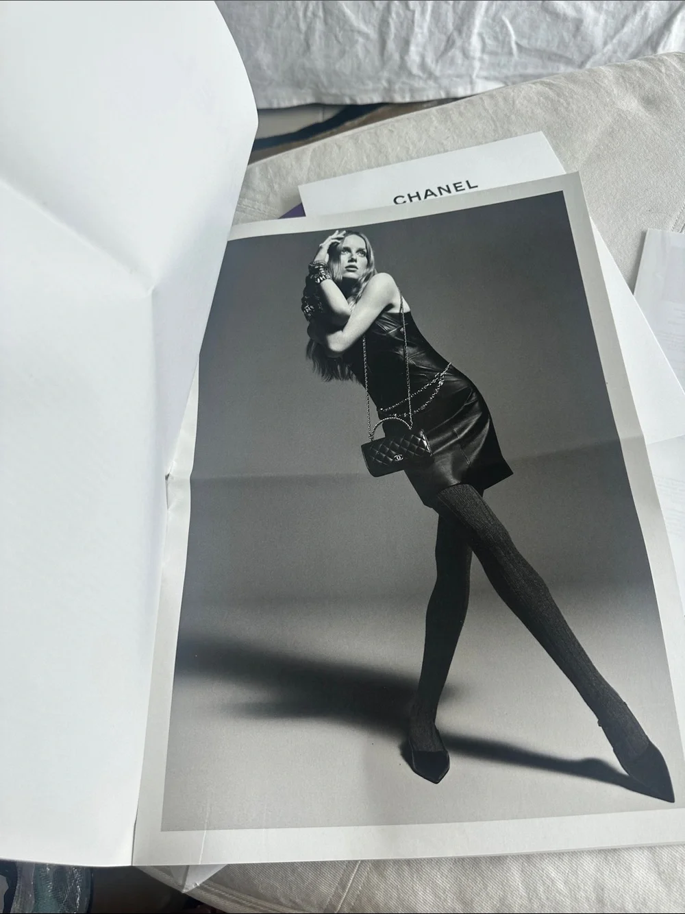Chanel fall winter 2022/23 ready to wear collection newspaper Inez & Vinoodh